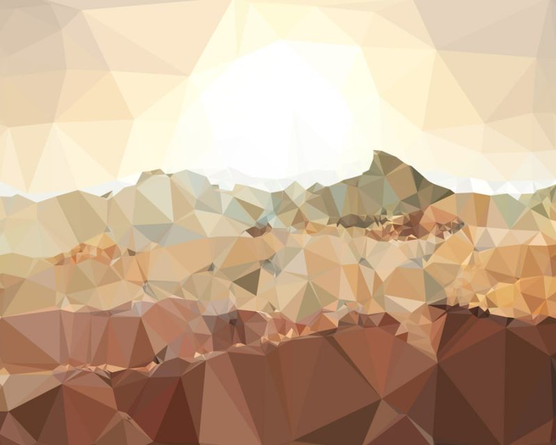 Faceted Desert 1