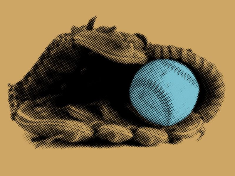 Baseball and Glove - Recolor