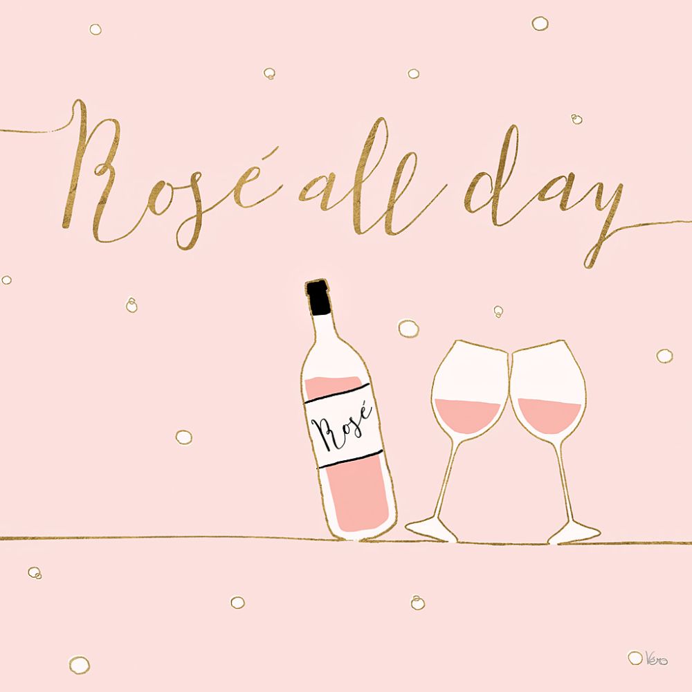 Underlined Bubbly V Pink