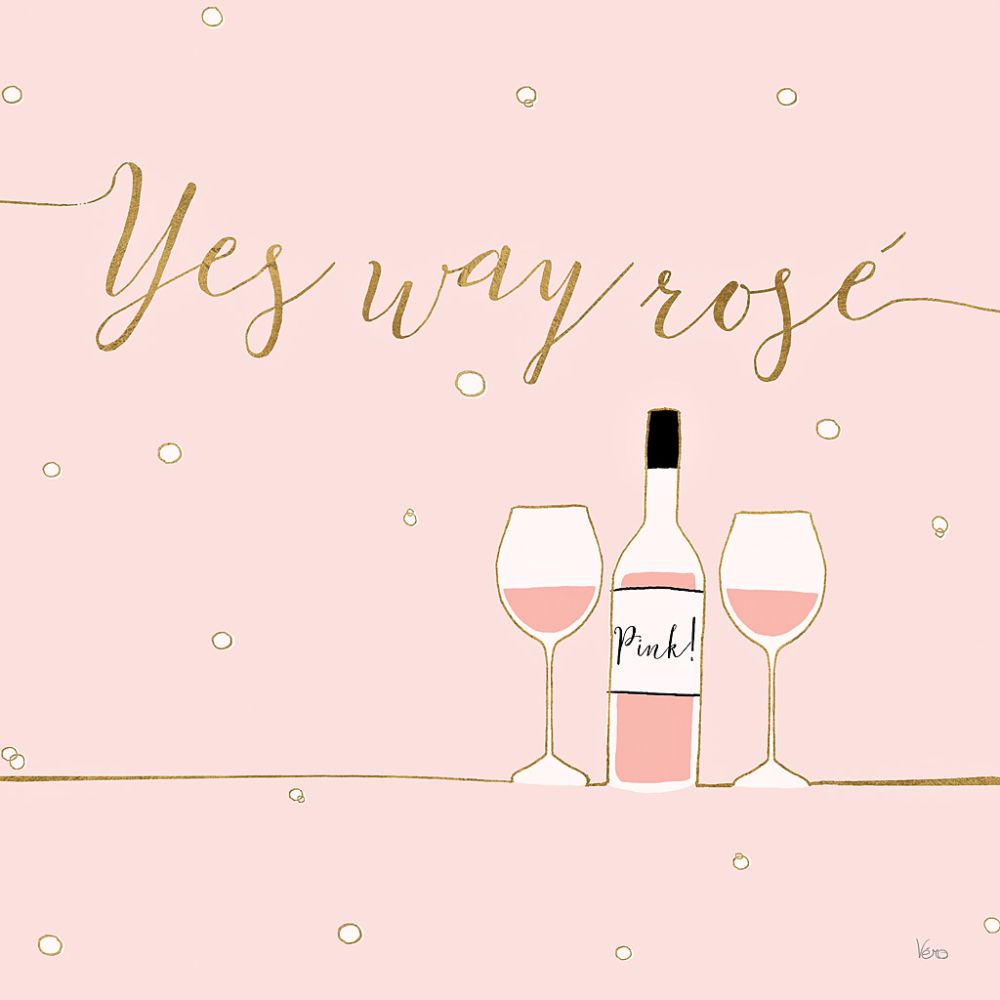 Underlined Bubbly VI Pink