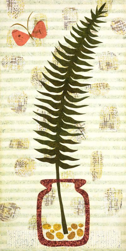 Fern Fond In Vase 1