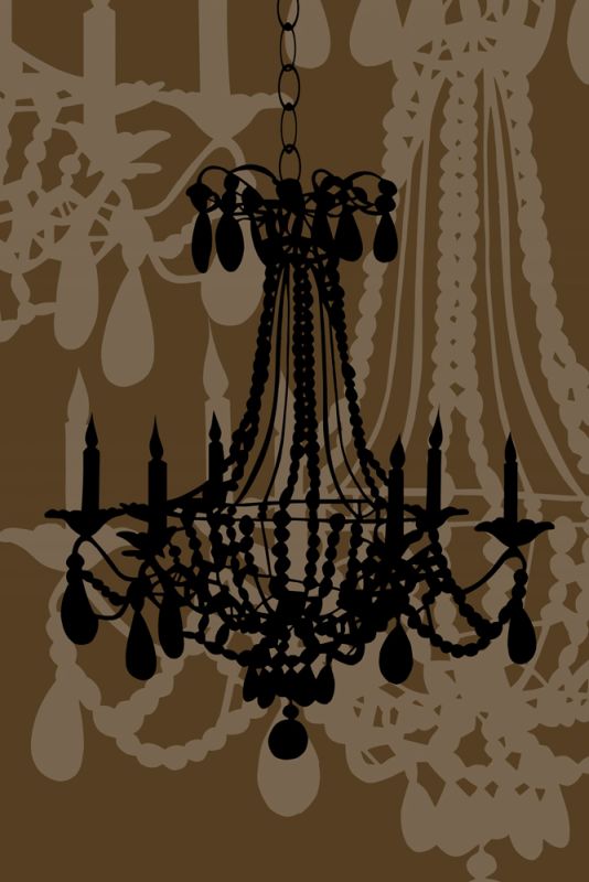 Chandelier 4 Chocolate