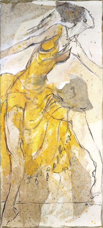 Dancer in Yellow