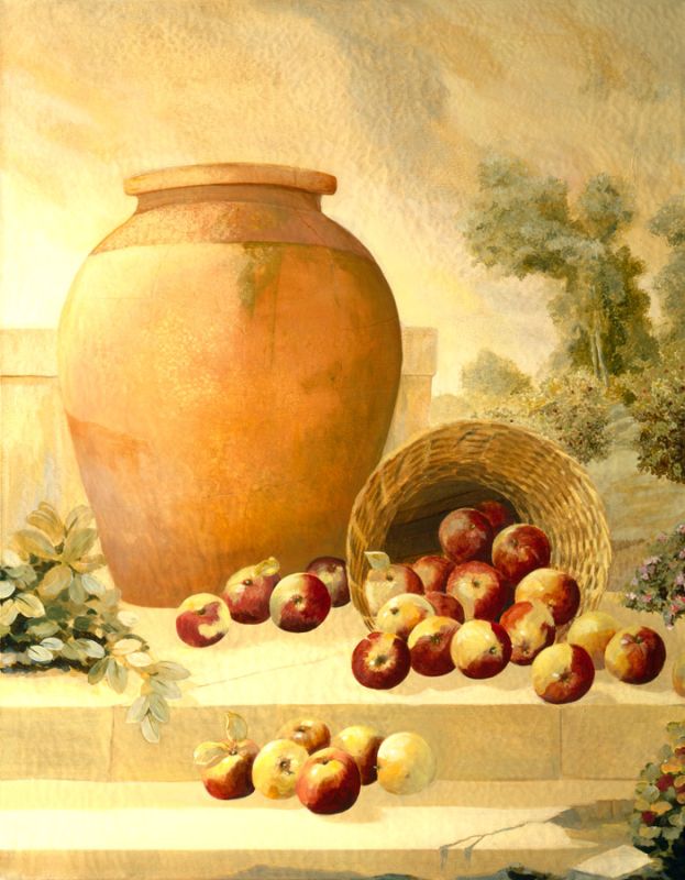 Urn with Apples