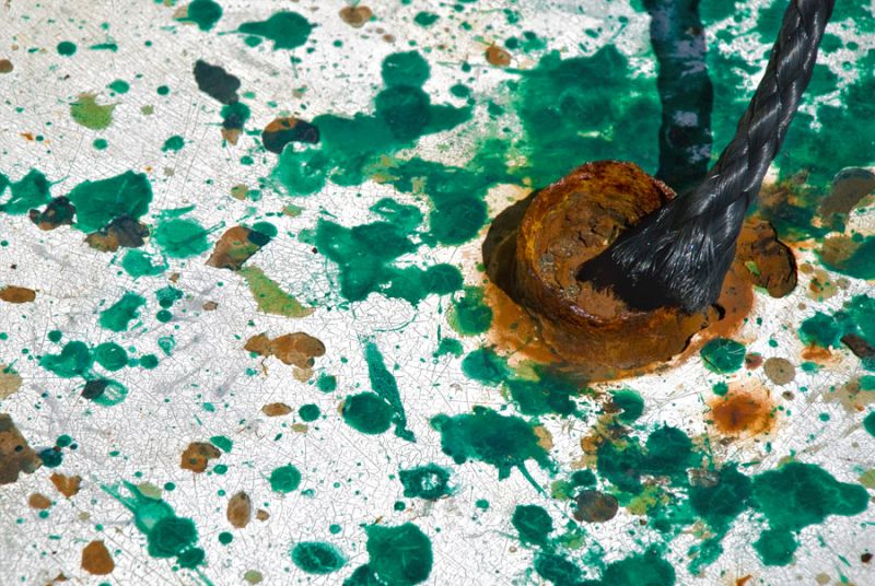 Boat Deck Splatters