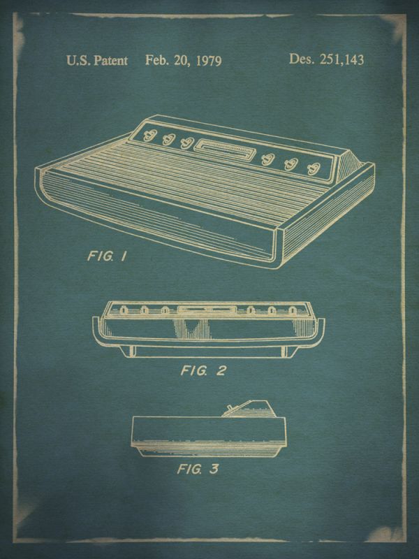 Atari Patent Blue