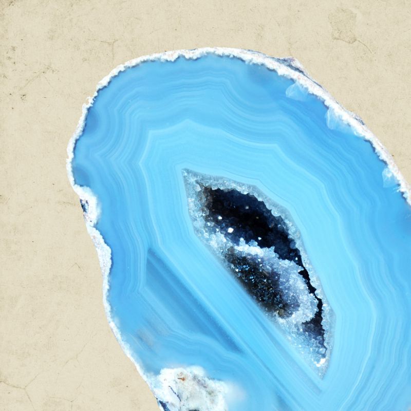 Cerulean Blue Agate B