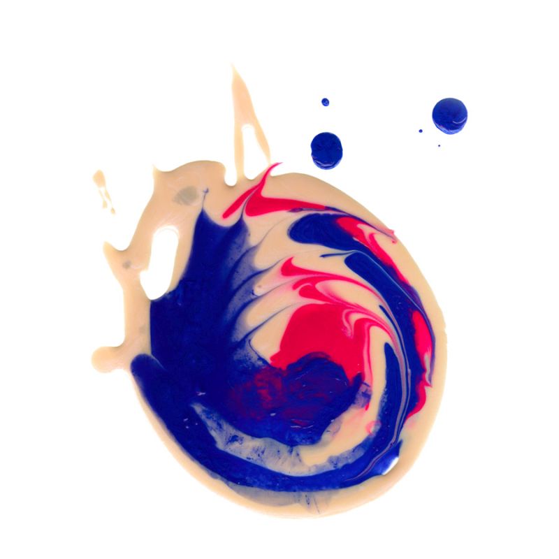 Polished in Blue and Pink