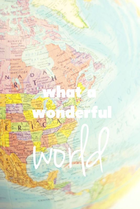 What a Wonderful World