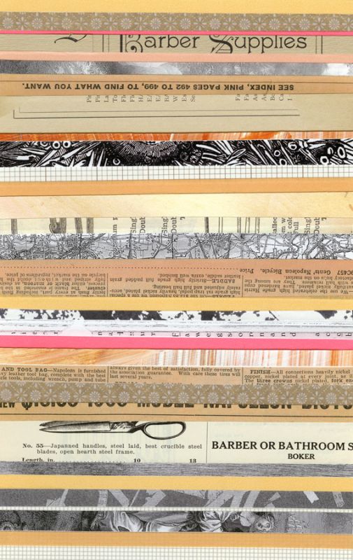 Paper Strip Collage B
