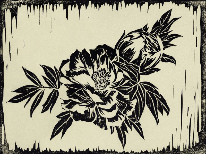 Natural Linocut B