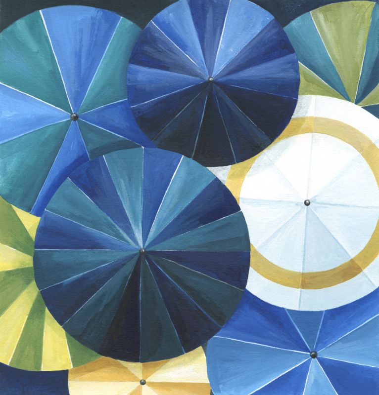 Blue Umbrella