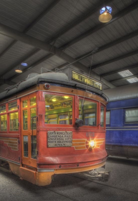 Hollywood Blvd. Trolley, 1932