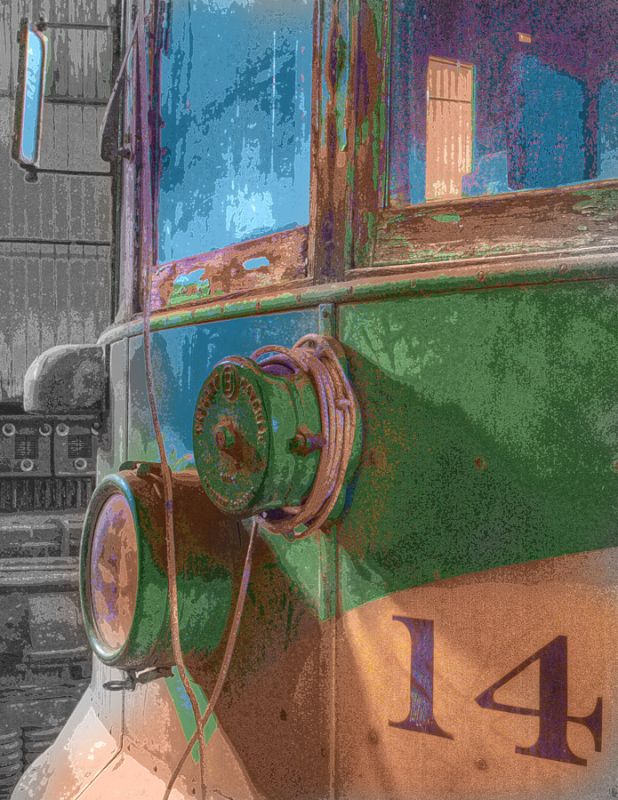 Trolley 14, Posterized