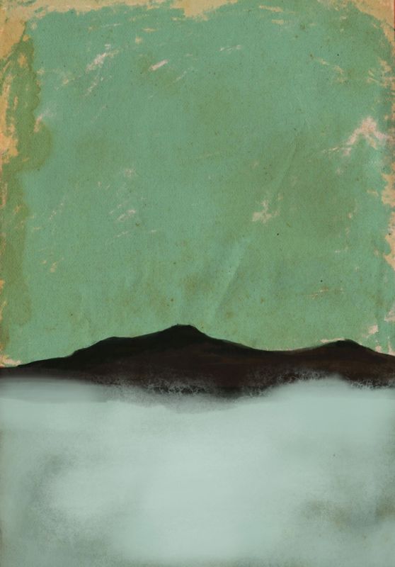Foggy Paper Landscape A