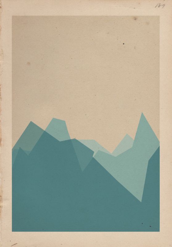 Graphic Landscapes on Paper A