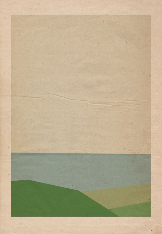 Graphic Landscapes on Paper B