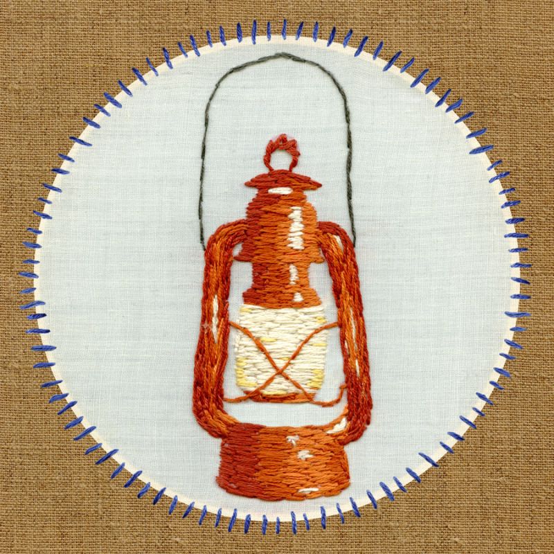 Vintage Camping Embroidery B