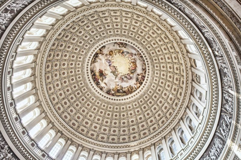 US Capitol Rotunda Detail 3