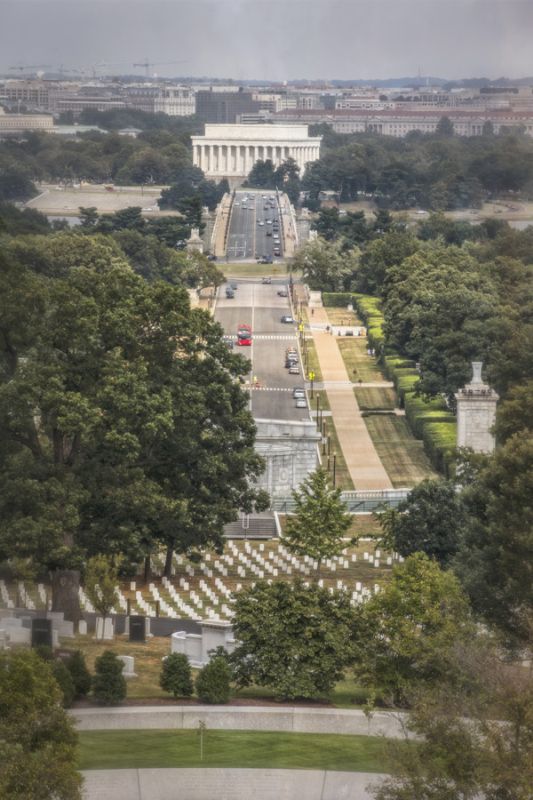 Washington DC from Arlington Cemetery