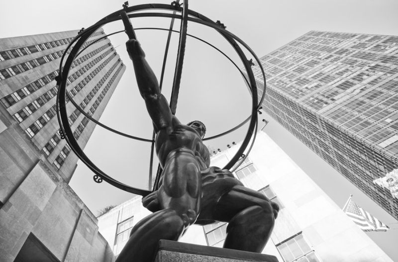 Atlas Statue Rockefeller Center