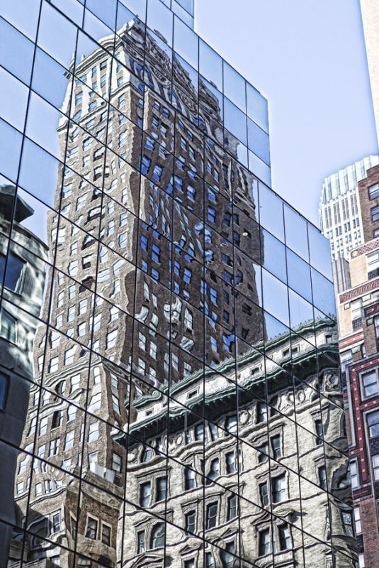 Skyscraper Reflections New York