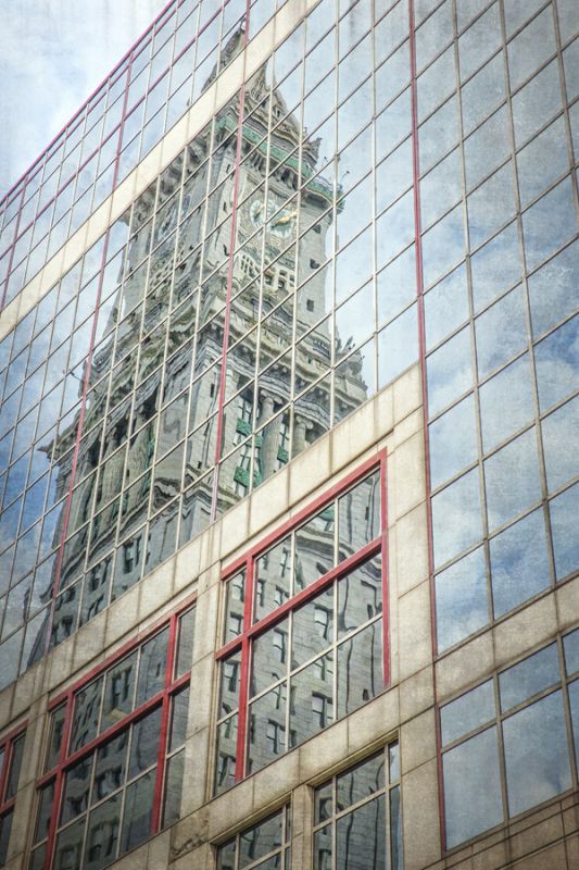 Skyscraper Reflections Boston