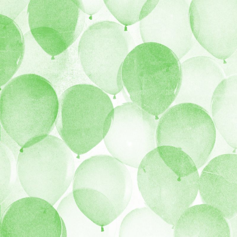 Airy Balloons in Green B