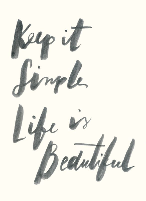 Blue Keep it Simple