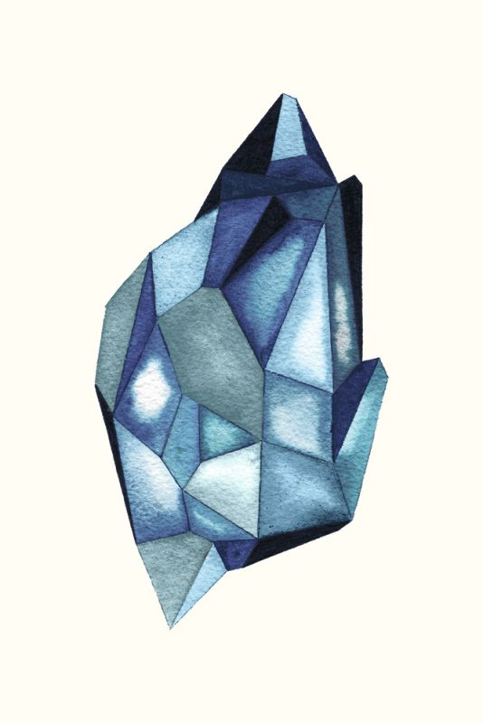 Faceted Gem Azure