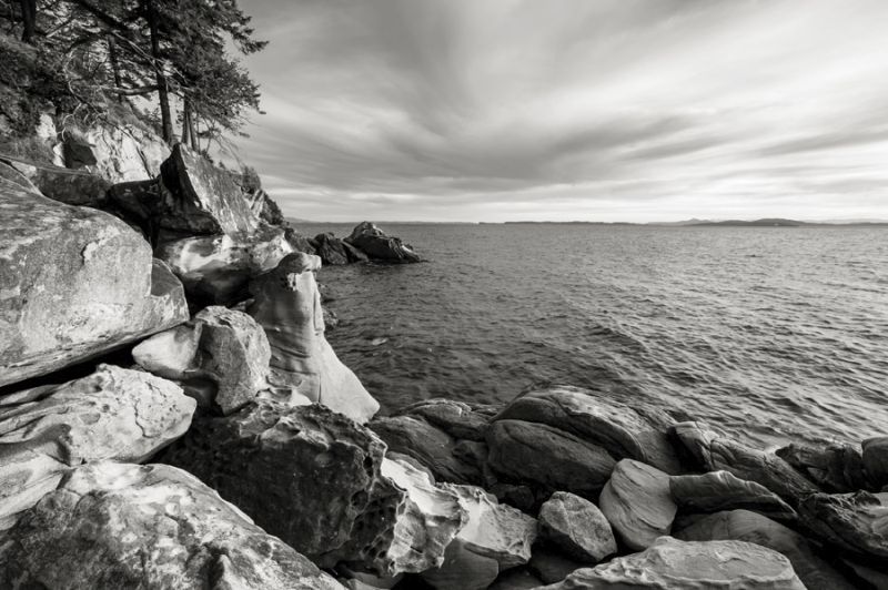 Rocky Coastline, Samish Bay