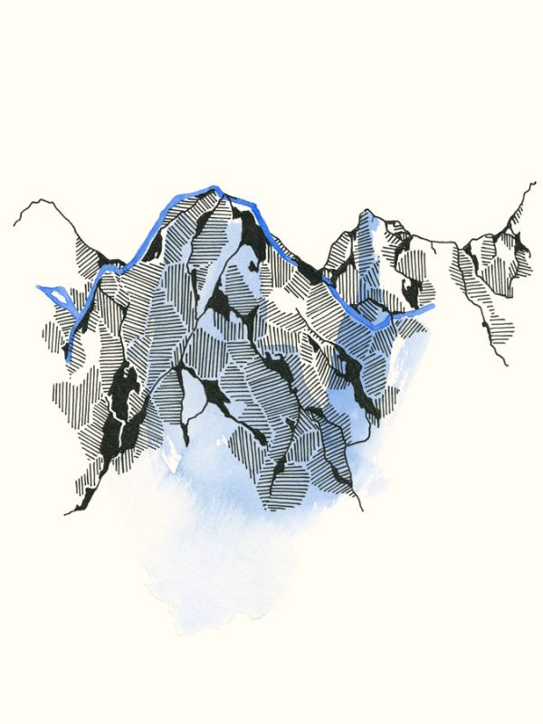 Mountain Abstract 4