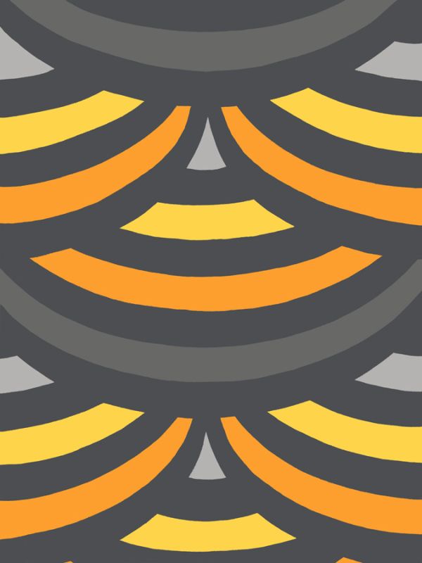 Monochrome Patterns 2 in Yellow