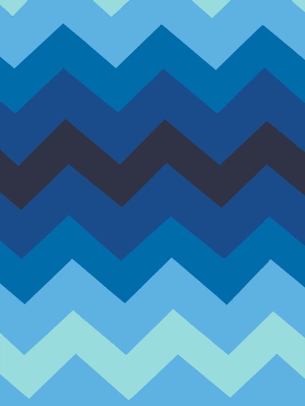 Monochrome Patterns 3 in Blue