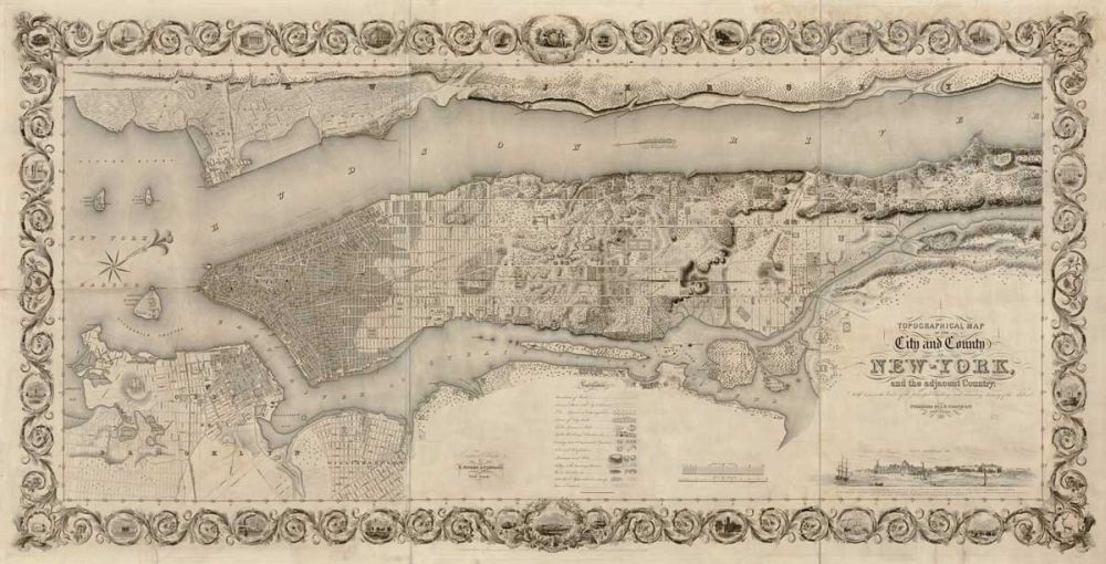 City and Country of New York