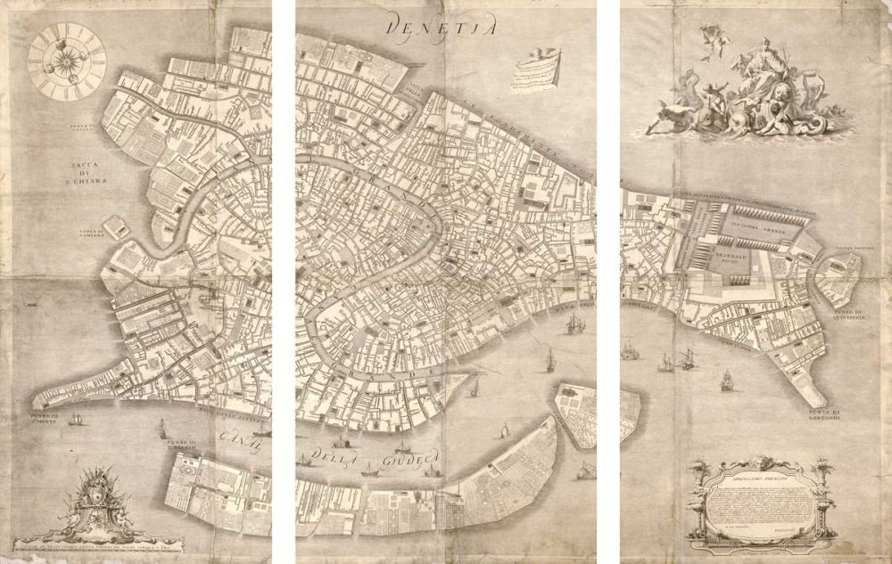 Citt&#2013266053; di Venezia, 1729 3pc set