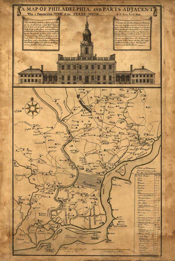 Map of Philidelphia