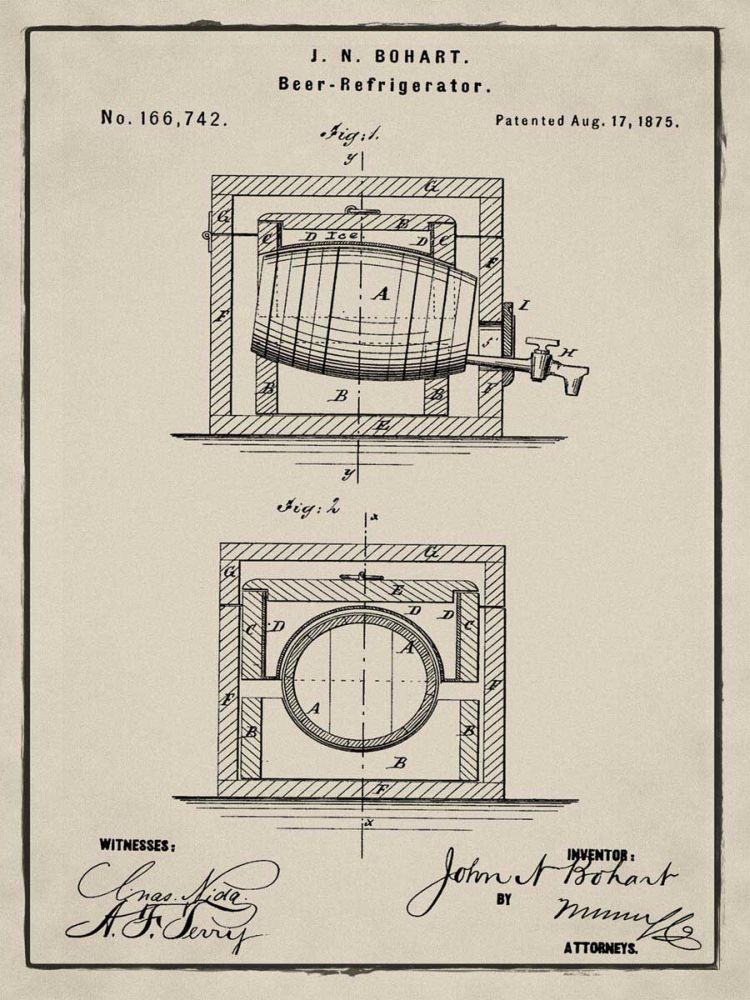Beer Cooler 1875 Tan