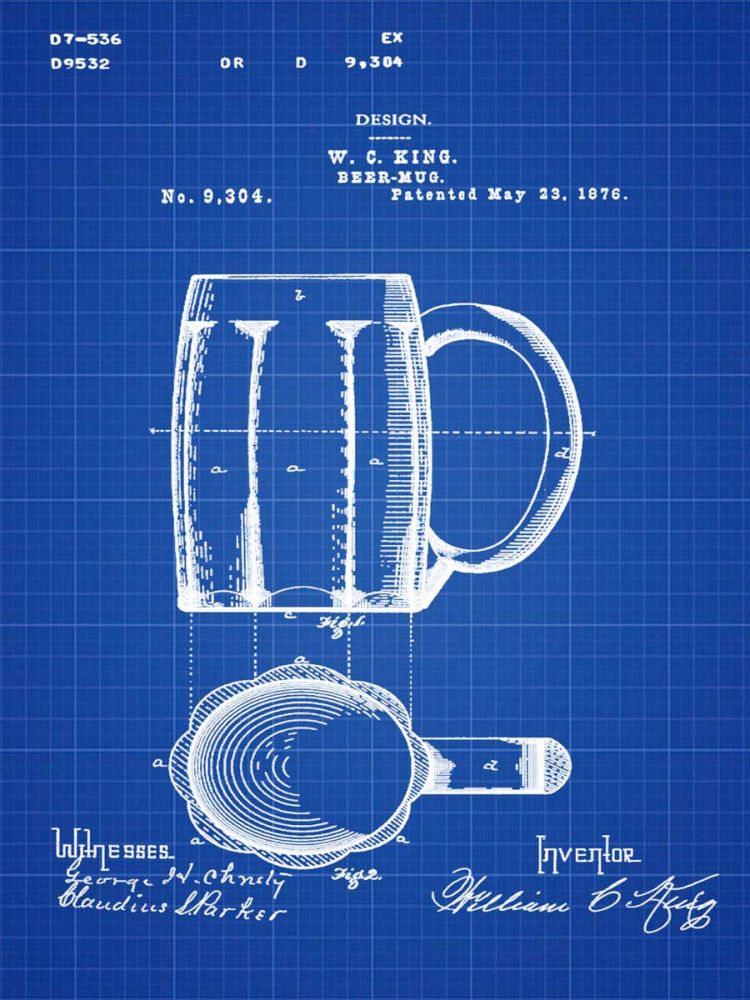 Beer Mug Blueprint