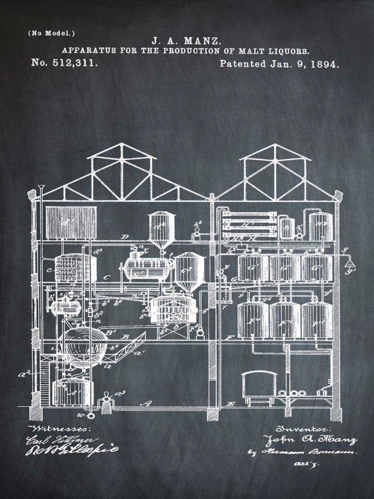 Brewing Malt Liquors 1894 Chal