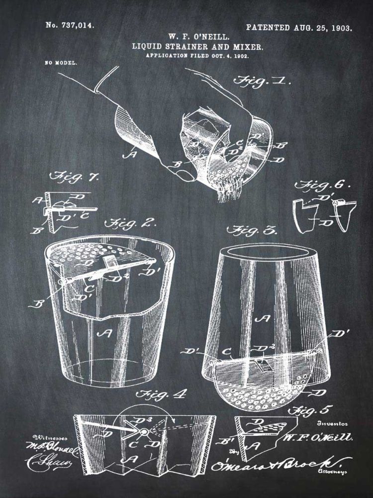 Cocktail Mixer 1903 Chalk