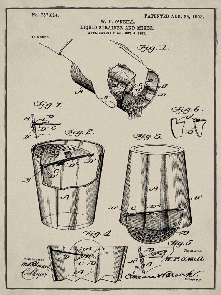 Cocktail Mixer 1903 Tan