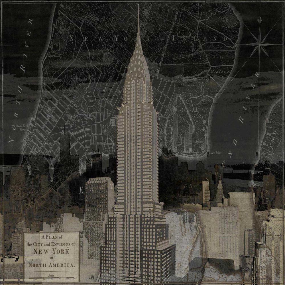 Vintage New York in Black II
