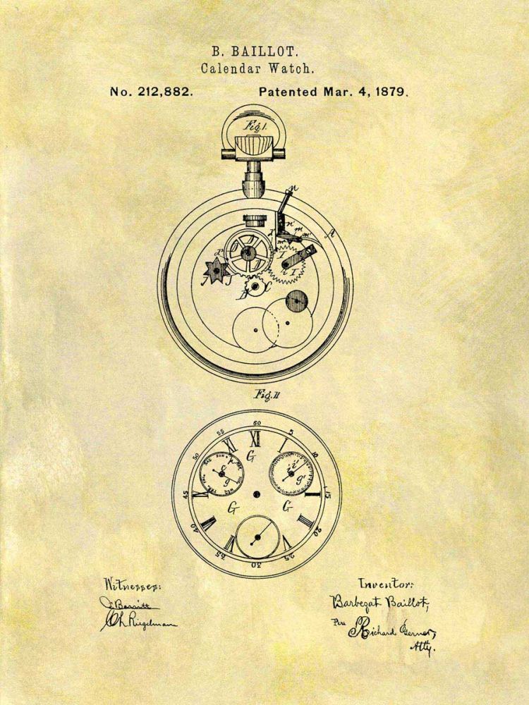 Calendar Watch, 1879
