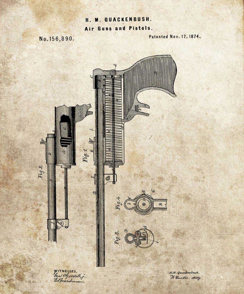 Air Guns & Pistols, 1874