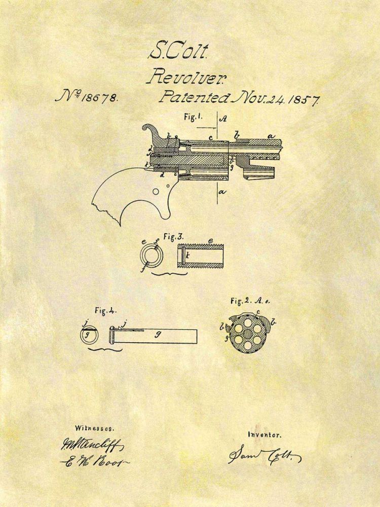 Colt Revolver, 1857