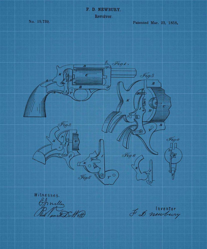 Revolver, 1858