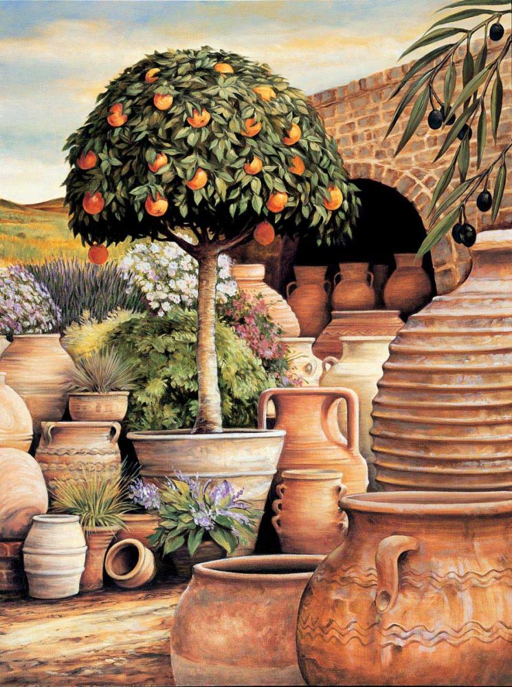 Orange Topiary