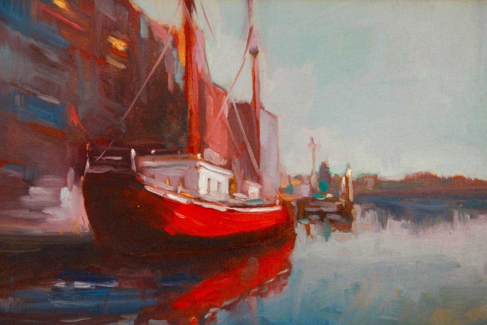 Docked