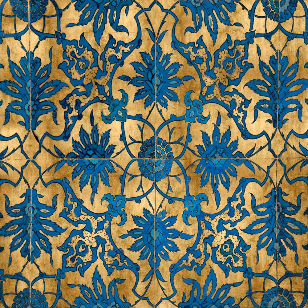 Ornate In Gold and Blue